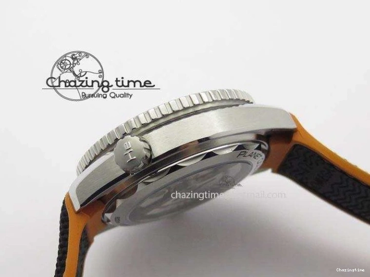 0411 ComfortFit 2016 Planet Ocean 45mm SS JHF Gray Dial On Nylon Strap A 8226